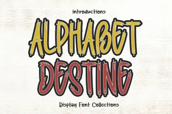 Alphabet Destine: A High-Octane Display Font for Campaign Design