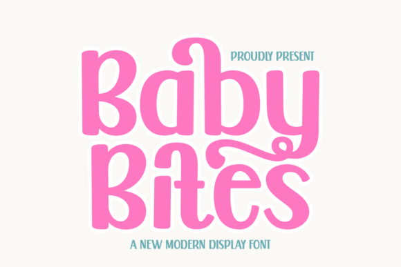 Baby Bites Font Brings Retro Charm to Branding Projects