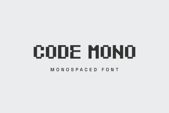 Code Mono: A Bold Font for Techy Branding