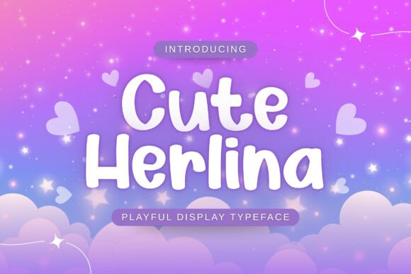 Cute Herlina: A Font for Playful Branding