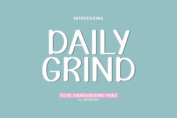 Daily Grind Font for Creative Projects
