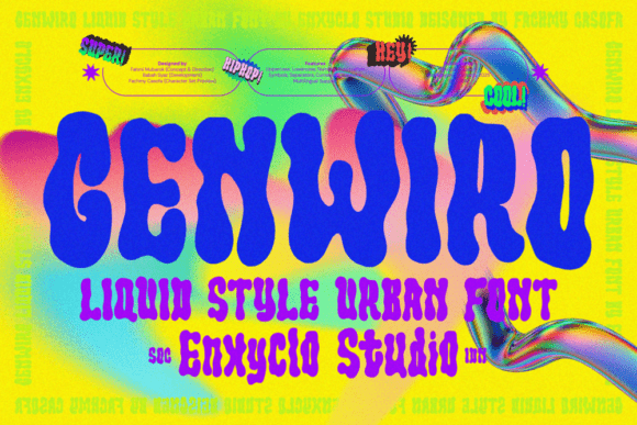 Genwiro: Urban Font for Bold Design