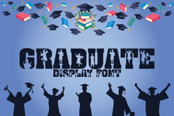 Graduate Font: A Bold Decorative Display Typeface