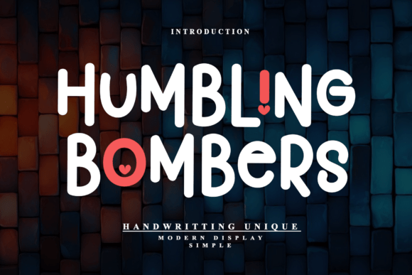 Humbling Bombers Font