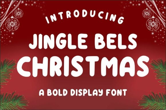 Jingle Bels Christmas Font