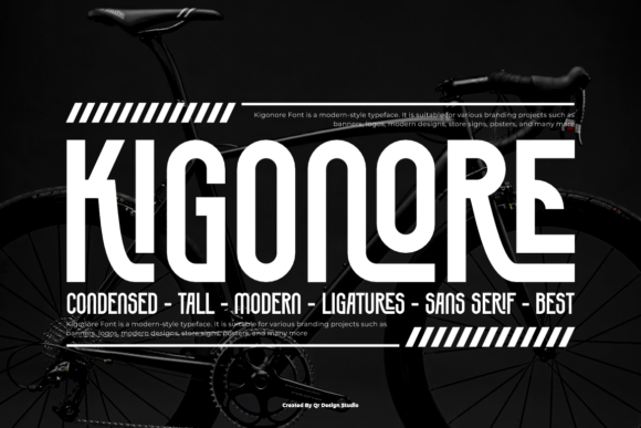 Kigonore: A Premium Display Font for Bold Branding