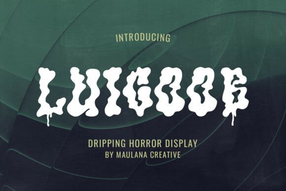 Luicoob: A Chilling Display Font