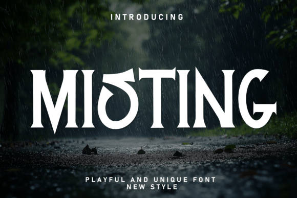 Misting Font Review: A Handwritten Display Typeface for Editorial Design