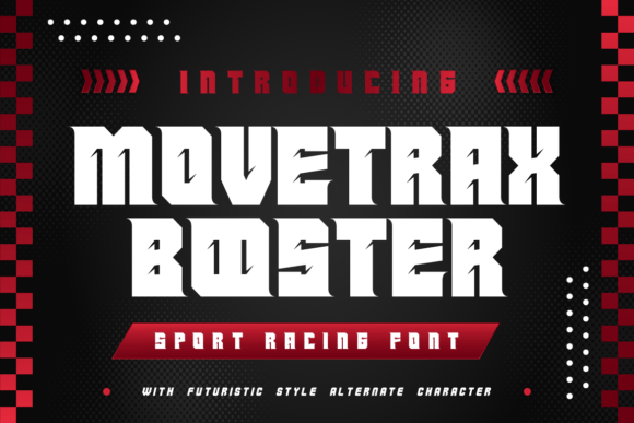 Movetrax Booster: A Font for High-Impact Campaigns