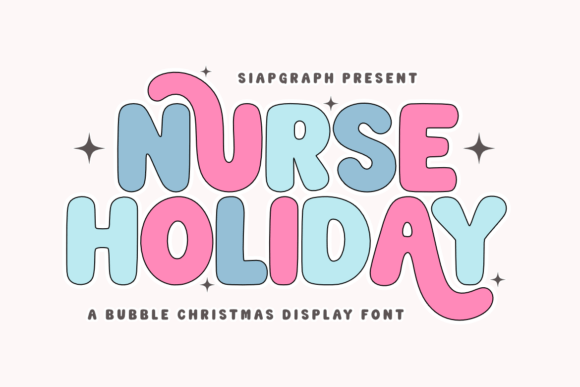 Nurse Holiday Font for Bold Branding