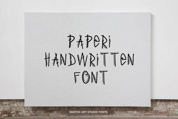 Paperi Font for Creative Makers