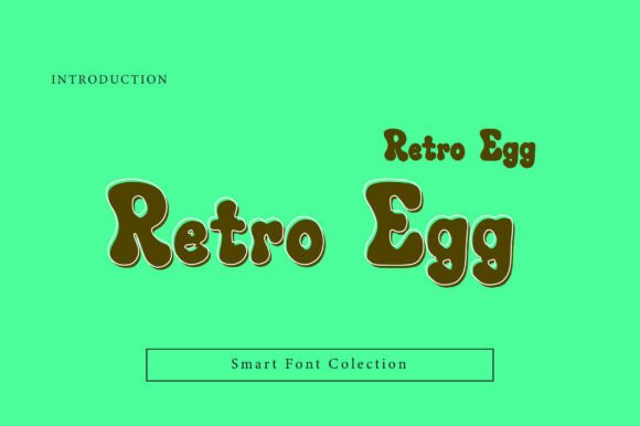 Retro Egg Font: Psychedelic Display Typeface Review