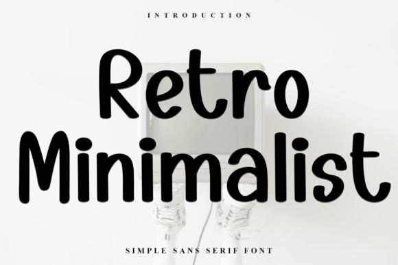 Retro Minimalist: A Beautiful Display Font for Crafters