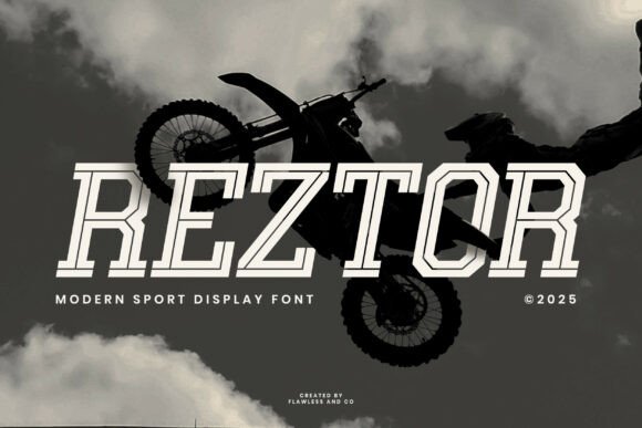 Reztor: A Bold Font for Business Branding
