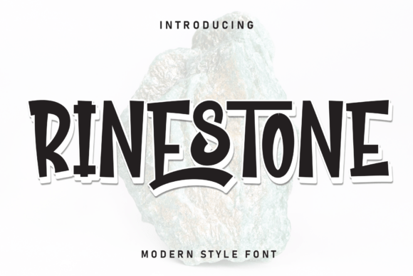 Rinestone Font for Bold Branding