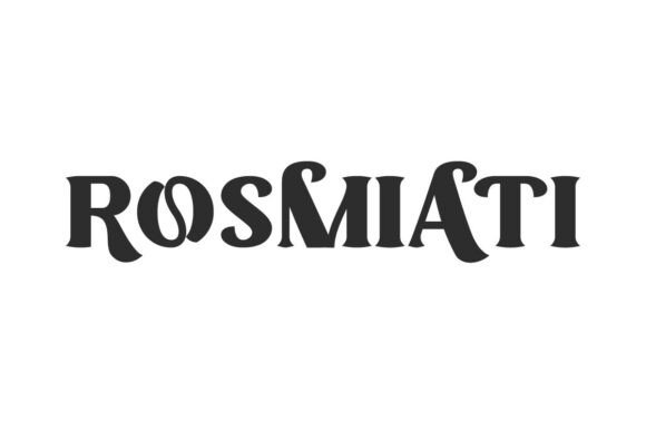 Rosmiati: A Bold Display Font for Creative Projects
