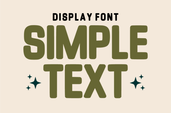 Simple Text: A Clean Display Font for Editorial Design