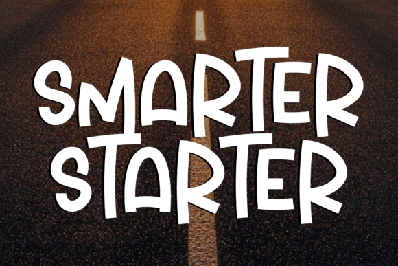Smarter Starter: A Timeless Display Font for Scroll-Stopping Brand Content
