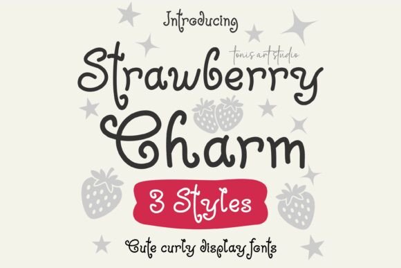 Strawberry Charm Font for Creative Campaigns