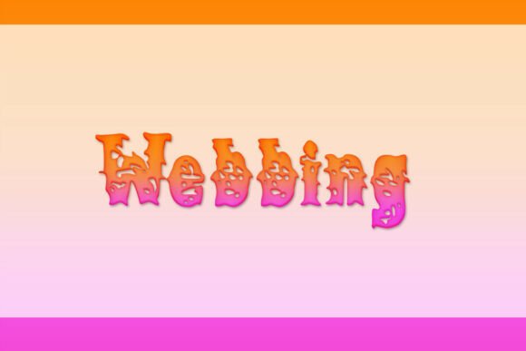 Webbing Font for Web Design